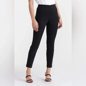 VETTA Slim Work Pant in Washed Black Size 4
